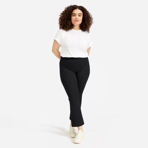 Everlane kick crop work pant black sz 4